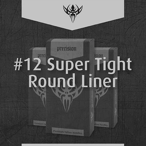 12-super-tight-round-liner-precision-tattoo-needles-box-50 #12 Super Tight Round Liner Precision Tattoo Needles - Box of 50