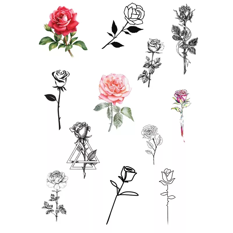 12-tattoos-blossoming-roses (12 Tattoos) Blossoming Roses