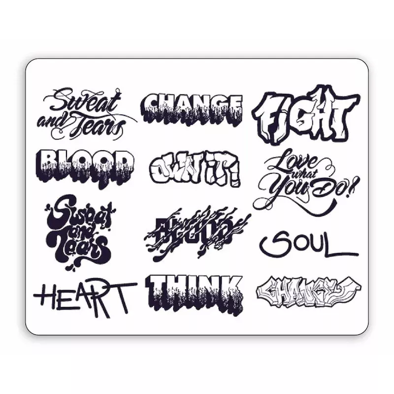 12-tattoos-graffiti-semi-permanent-tattoos (12 Tattoos) Graffiti – Semi-Permanent Tattoos