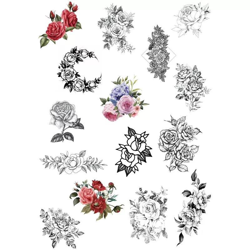 15-tattoos-rose-garden (15 Tattoos) Rose Garden