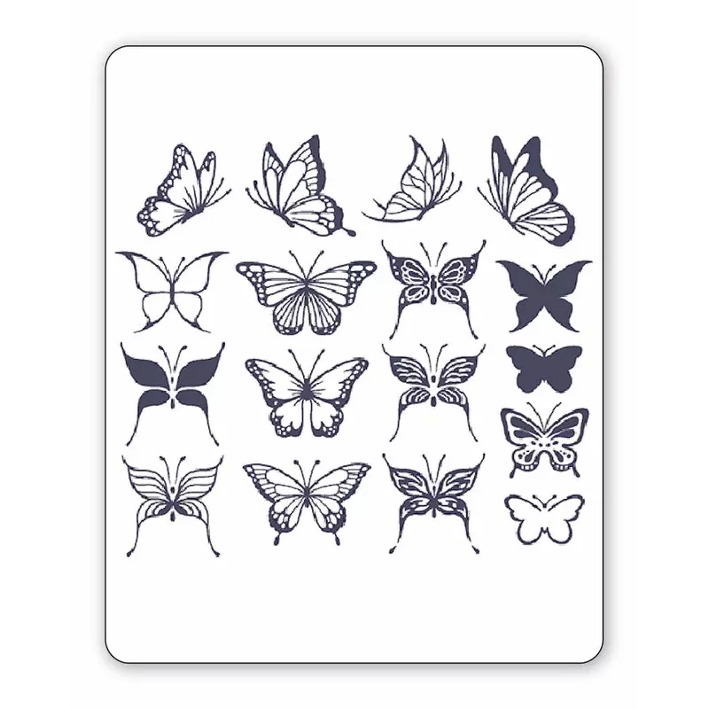(17 Tattoos) Butterfly Varieties – Semi-Permanent Tattoos