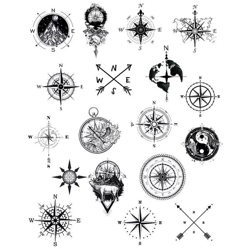 (18 Tattoos) Find Your Way Pack