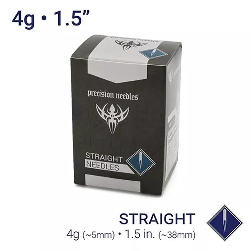4g-sterilized-1-5-body-piercing-needlesbox-20 4g Sterilized 1.5″ Body Piercing NeedlesBox of 20