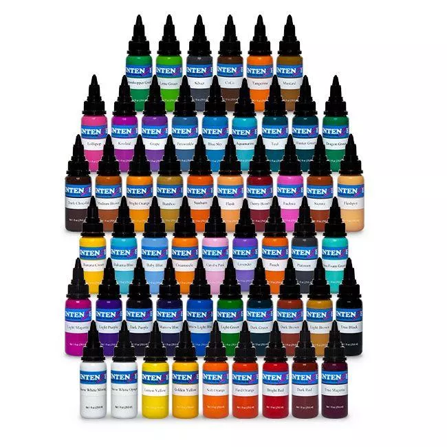 54-color-set-intenze-tattoo-ink-1oz-bottles 54 Color Set — Intenze Tattoo Ink — 1oz Bottles
