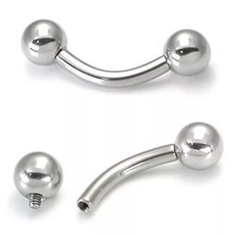 8g Internal Steel Bent BarbellPrice Per 1