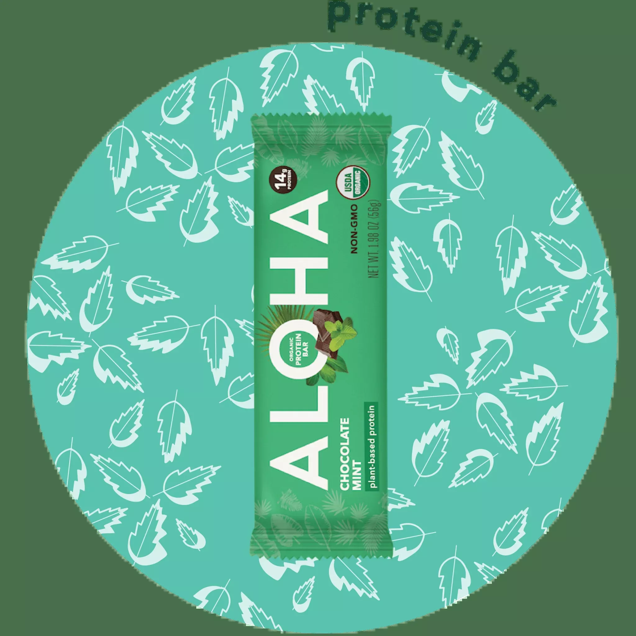 aloha-chocolate-mint-14g-protein-bar Aloha Chocolate Mint 14g Protein Bar
