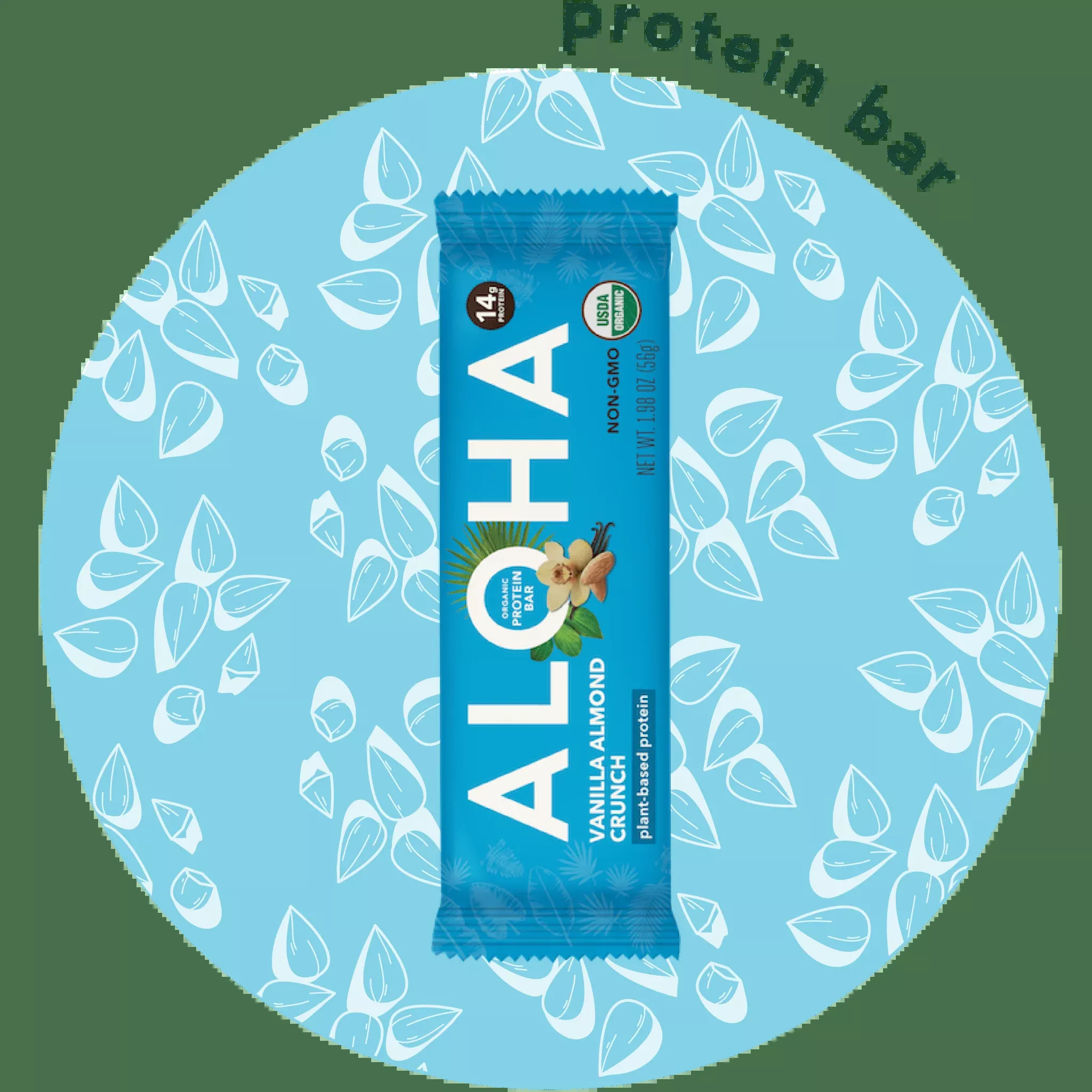 aloha-vanilla-almond-crunch-14g-protein-bar Aloha Vanilla Almond Crunch 14g Protein Bar