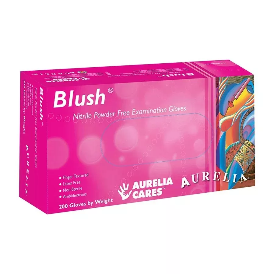 aurelia-blush-disposable-nitrile-gloves-box-200 Aurelia Blush Disposable Nitrile Gloves — Box of 200