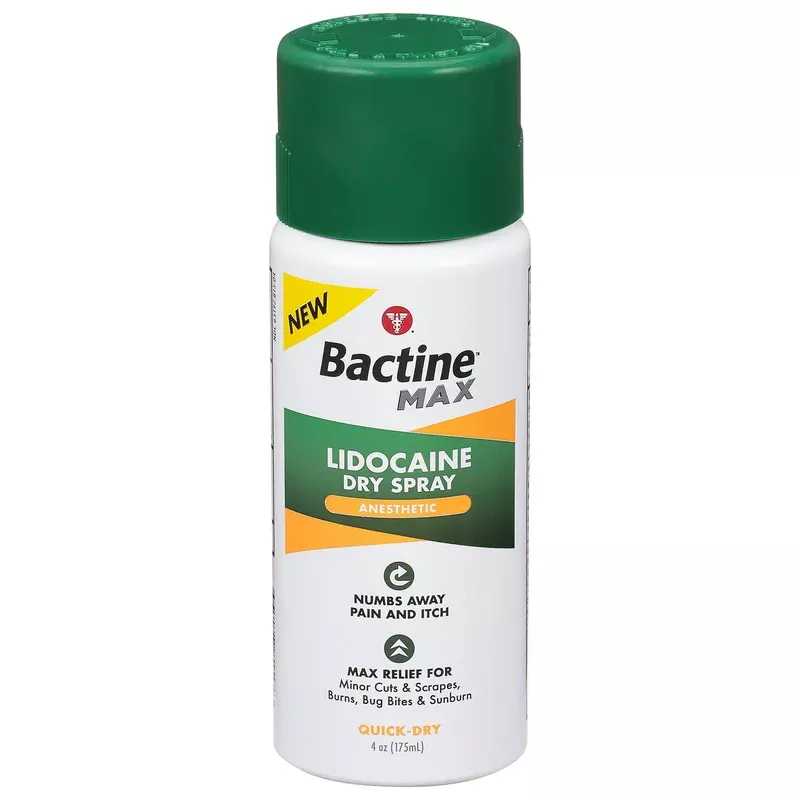Bactine Max Dry Spray4oz Bottle