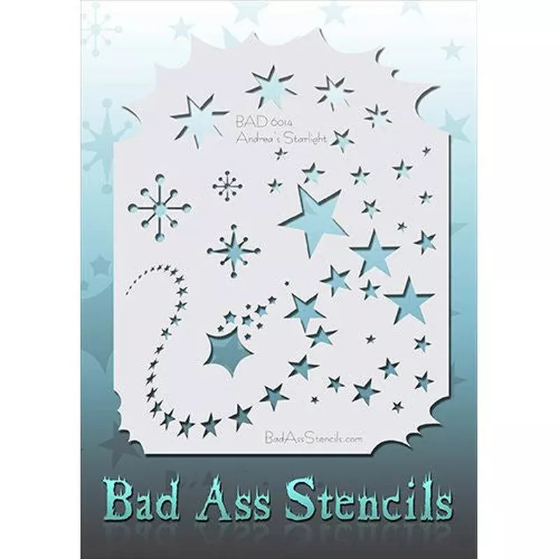 bad-ass-full-size-stencils-starlight-bad6014 Bad Ass Full Size Stencils – Starlight – BAD6014