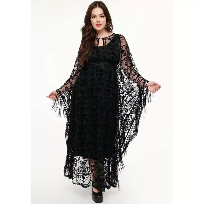 baroque-skull-burnout-caftan Baroque Skull Burnout | CAFTAN**