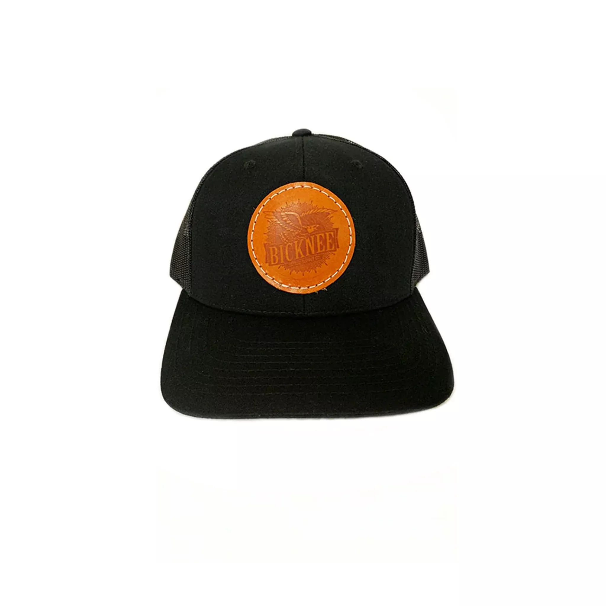 Bicknee Leather Logo Hat