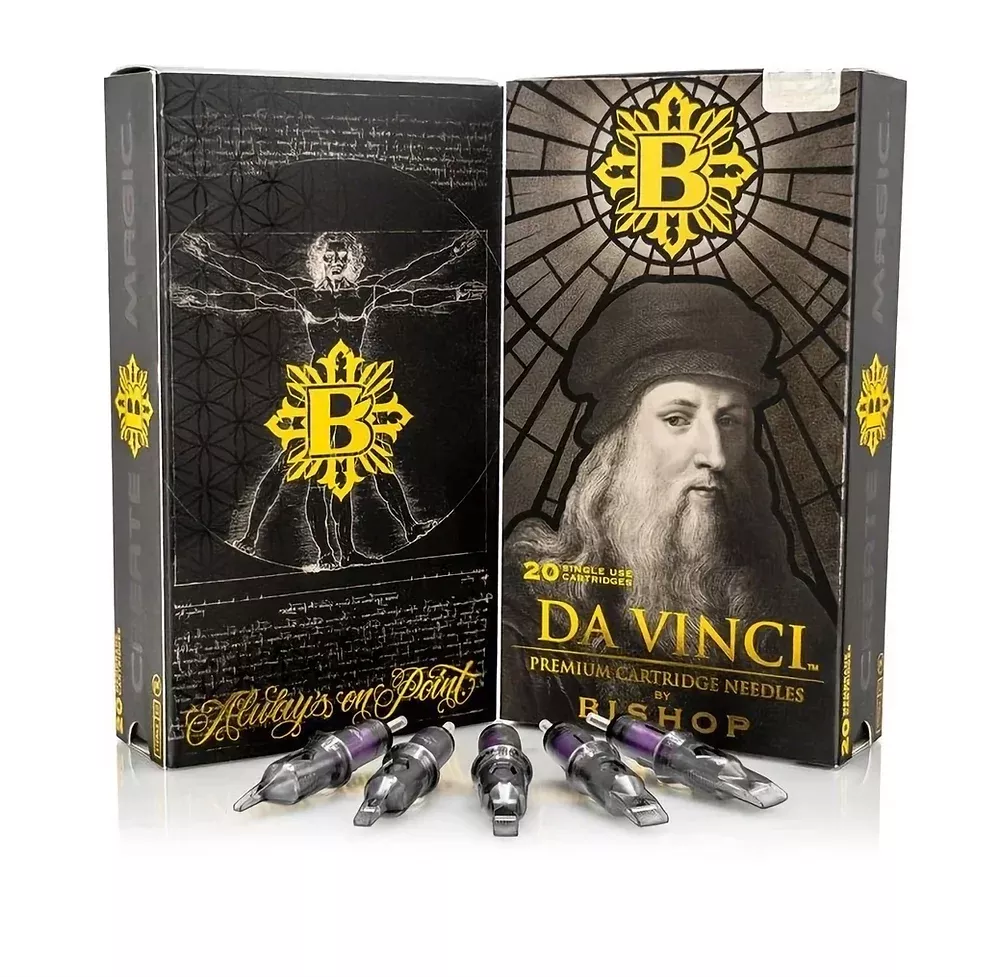 bishop-da-vinci-needle-cartridges-long-taper BISHOP DA VINCI Needle Cartridges - LONG TAPER