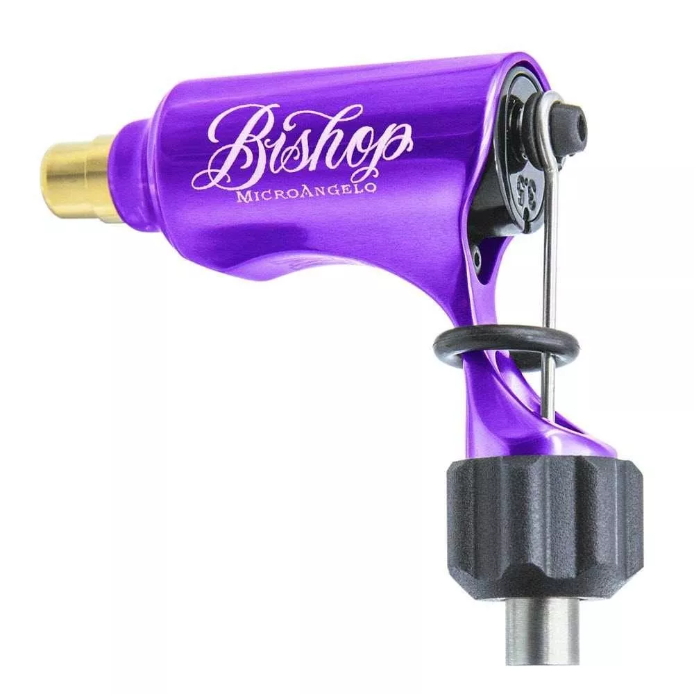 bishop-rotary-microangelo-purple-tattoo-machine Bishop Rotary Microangelo Purple Tattoo Machine