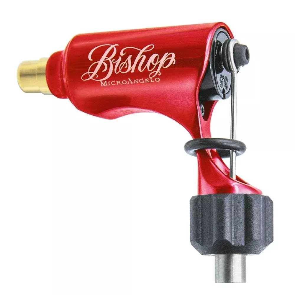 bishop-rotary-microangelo-red-tattoo-machine Bishop Rotary Microangelo Red Tattoo Machine