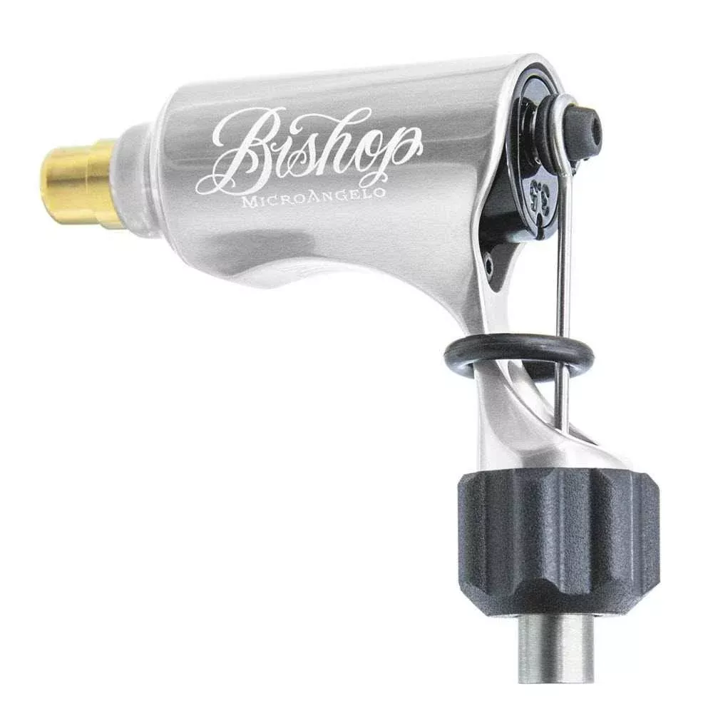 bishop-rotary-microangelo-silver-tattoo-machine Bishop Rotary Microangelo Silver Tattoo Machine