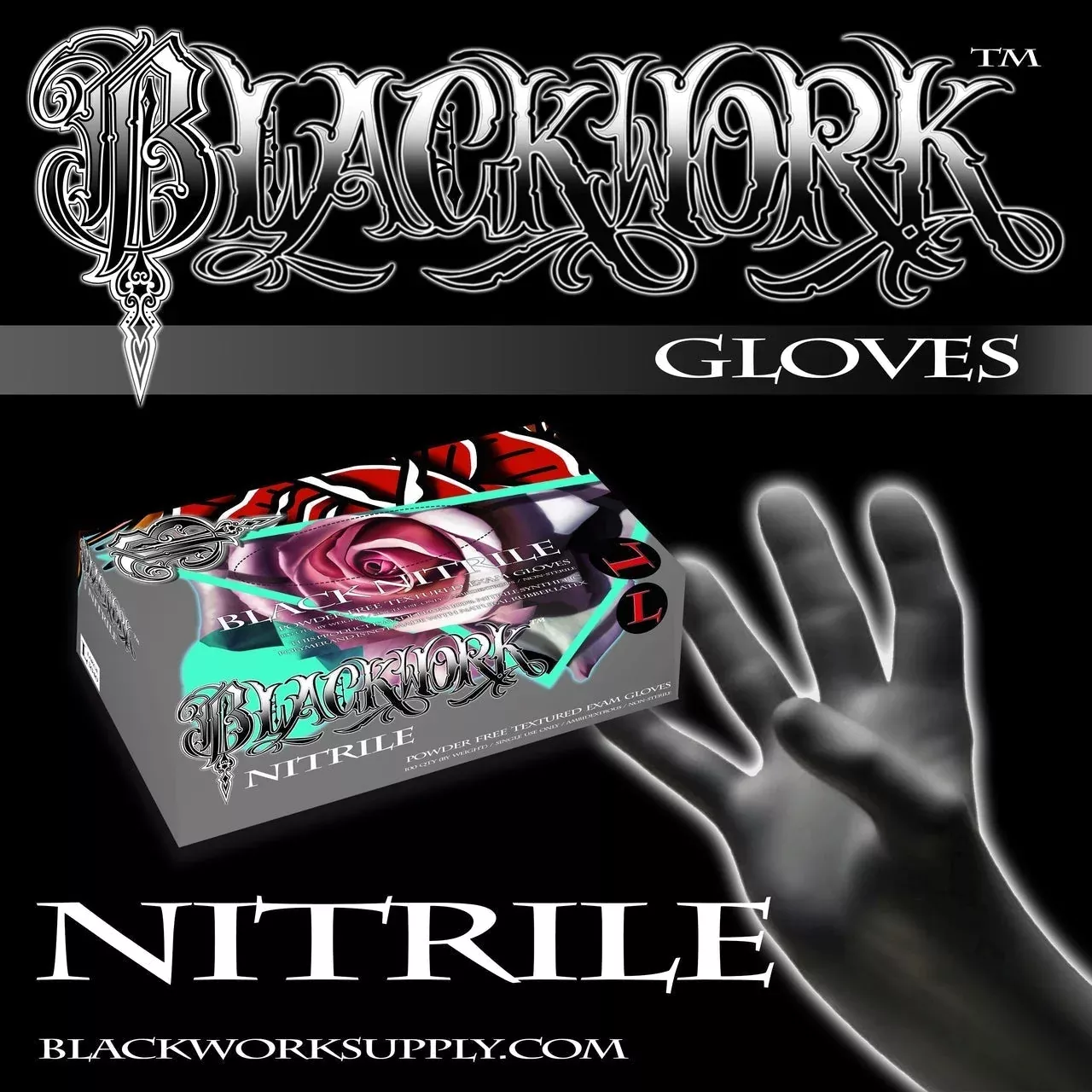 black-nitrile-medical-grade-exam-gloves-case Black Nitrile Medical Grade Exam Gloves Case
