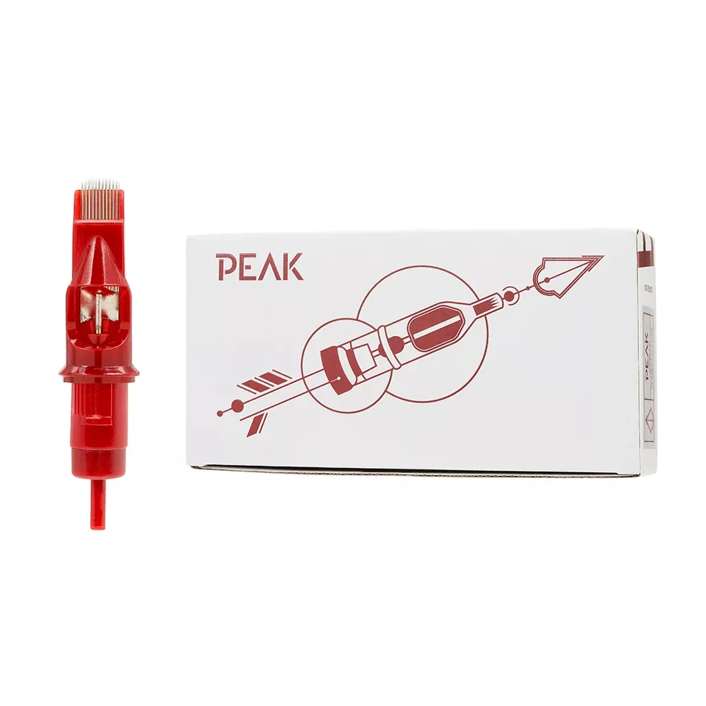 Blood Cartridge Needles — Textured Bugpin Curved Mags (20)