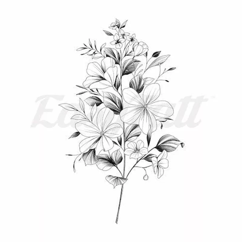 blossom-branch-temporary-tattoo Blossom Branch – Temporary Tattoo