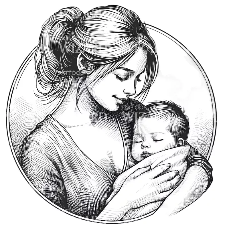 bond-pure-love-tattoo-design Bond Of Pure Love Tattoo Design