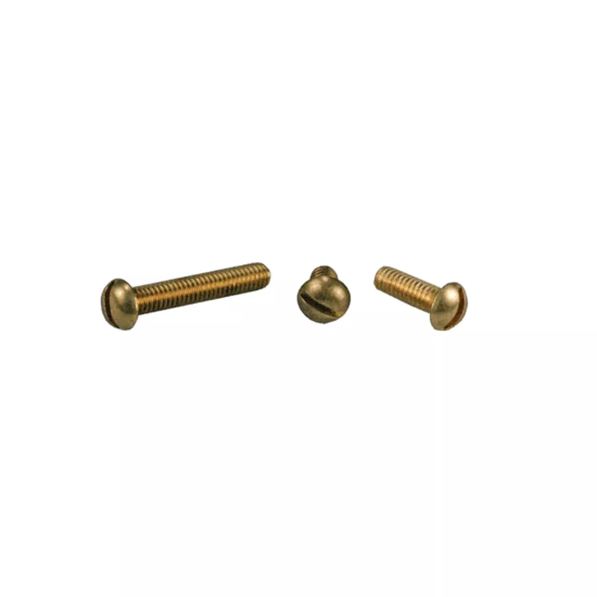 brass-round-head-slotted-screws Brass Round Head Slotted Screws