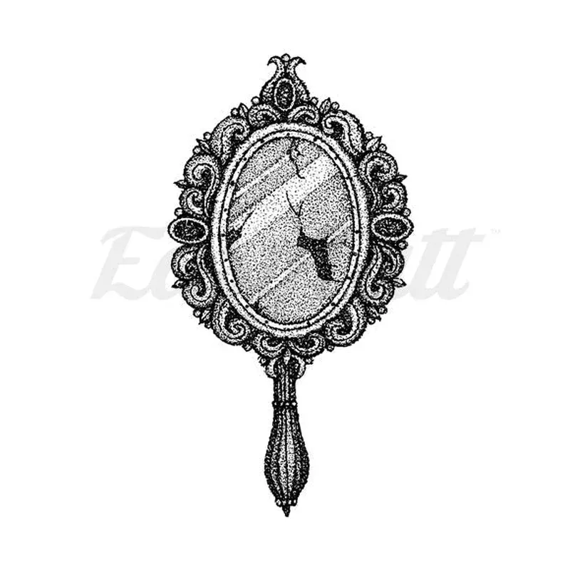 Broken Mirror – Temporary Tattoo
