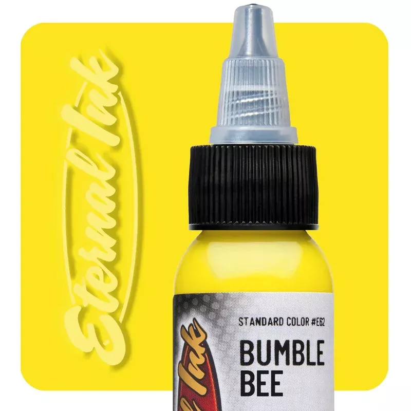bumble-bee-eternal-tattoo-inkpick-your-size Bumble Bee Eternal Tattoo InkPick Your Size
