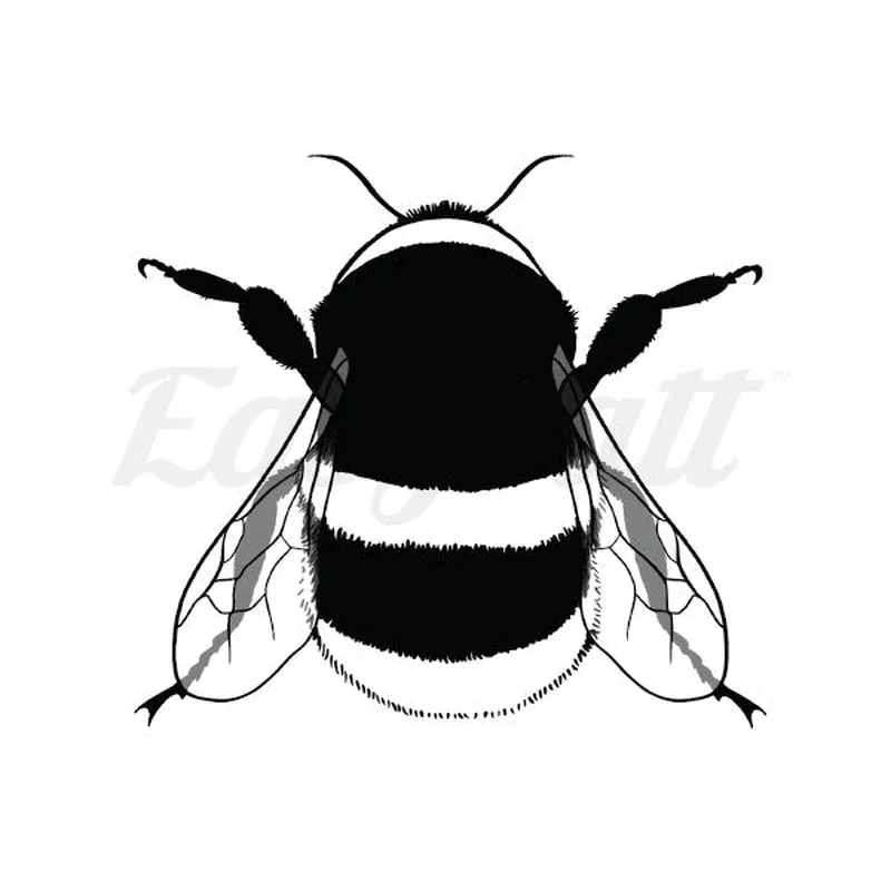 bumble-bee-temporary-tattoo Bumble Bee – Temporary Tattoo