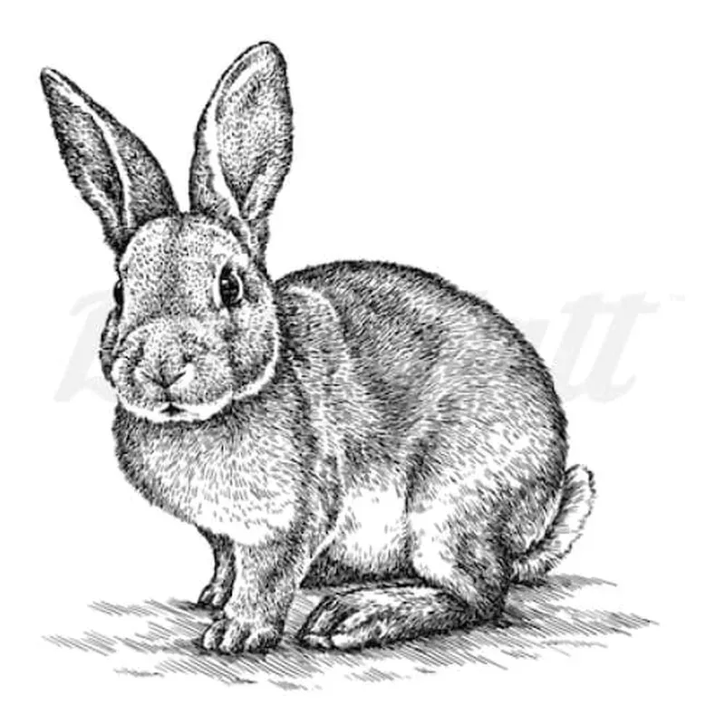 bunny-rabbit-temporary-tattoo Bunny Rabbit – Temporary Tattoo