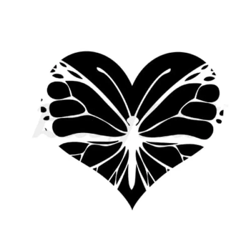 butterfly-heart-temporary-tattoo Butterfly Heart – Temporary Tattoo