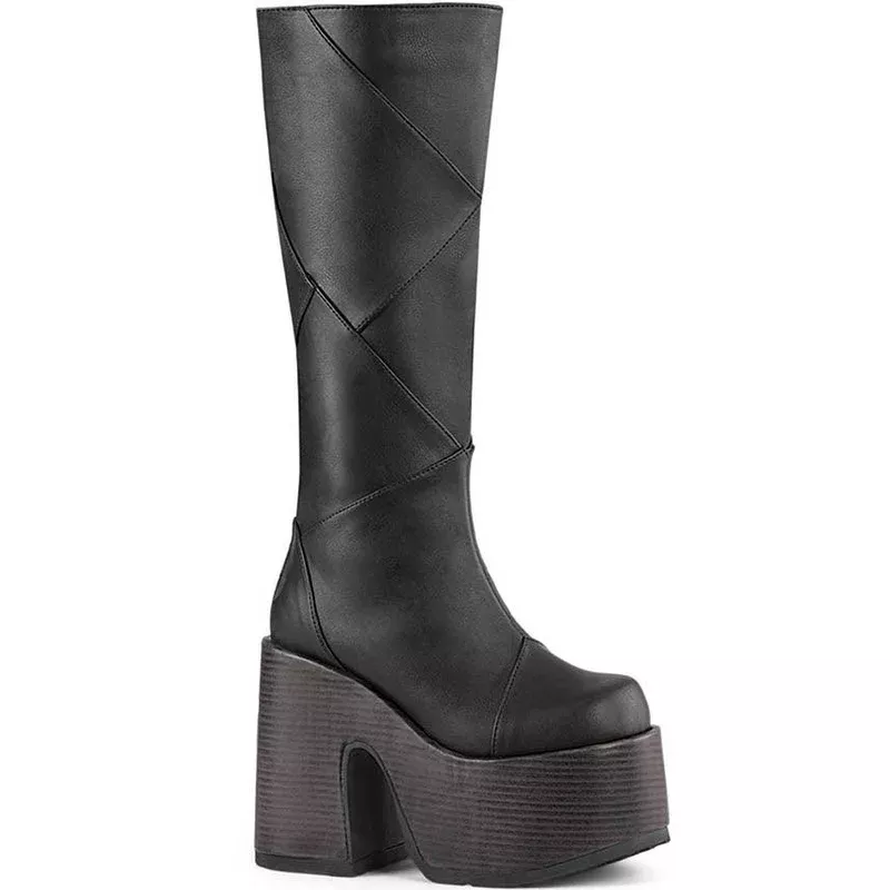 CAMEL-280 [Black] | PLATFORM BOOTS [PREORDER]