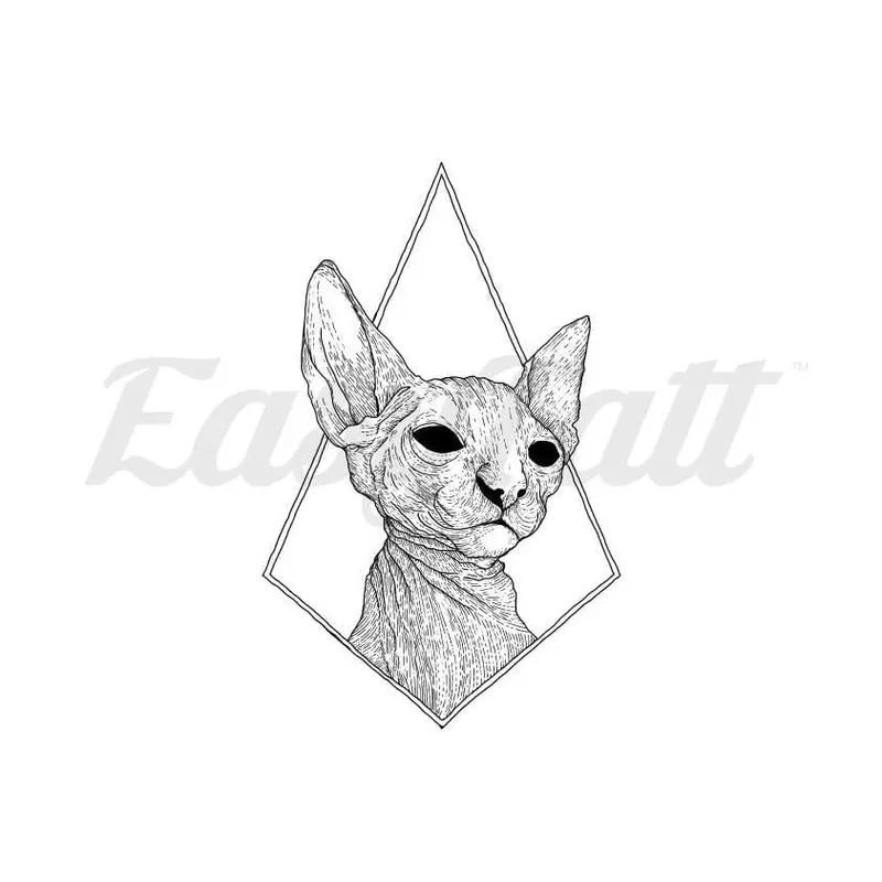 cat-2-temporary-tattoo Cat # 2 – Temporary Tattoo