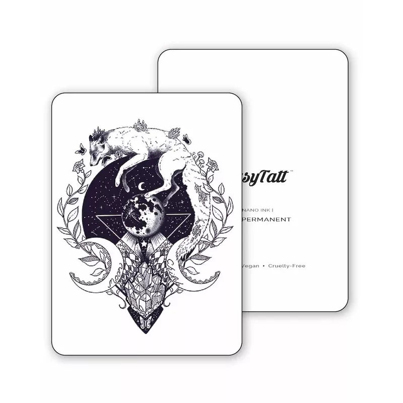 celestial-fox-semi-permanent-tattoo Celestial Fox – Semi-Permanent Tattoo