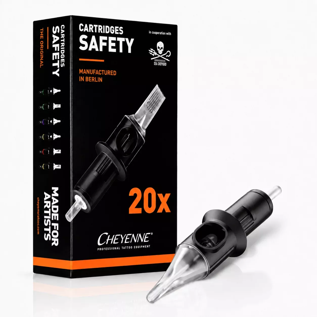 cheyenne-safety-tattoo-cartridge-needles-box-20pcs Cheyenne Safety Tattoo Cartridge Needles (Box of 20pcs)