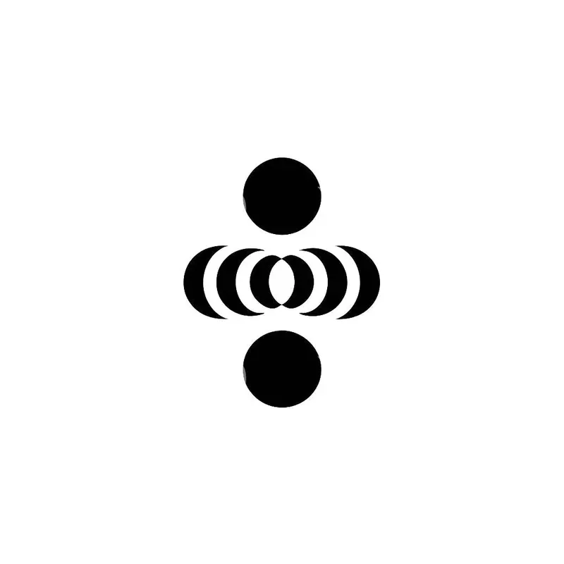 Circles and Expansion Abstract Tattoo Design