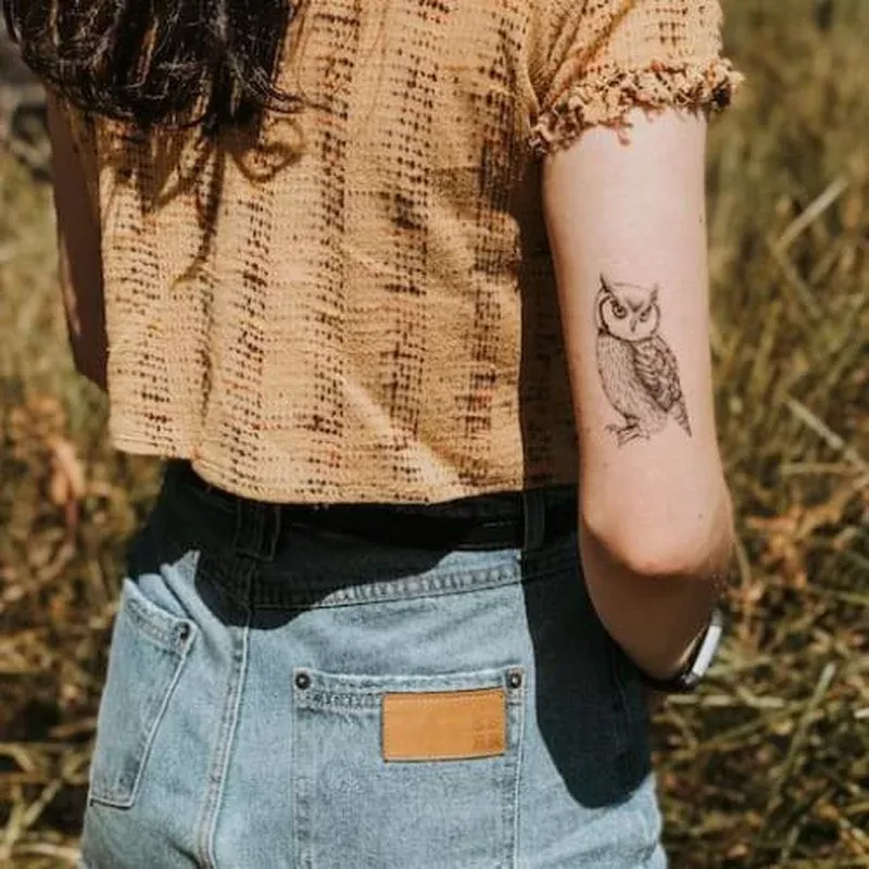 classic-owl-temporary-tattoo Classic Owl – Temporary Tattoo
