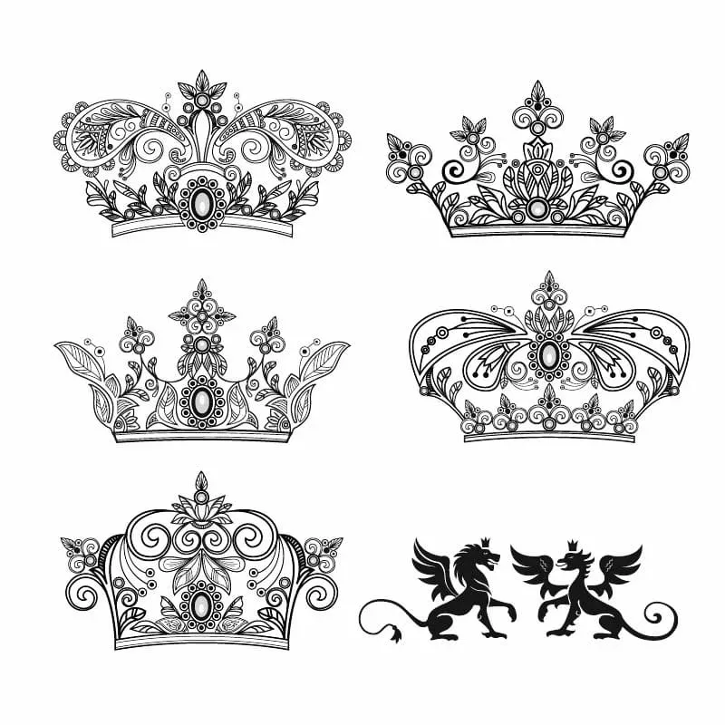 crown-royalty-set-temporary-tattoos Crown Royalty Set – Temporary Tattoos