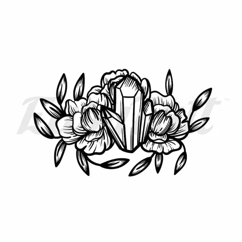 crystal-rose-temporary-tattoo Crystal Rose – Temporary Tattoo