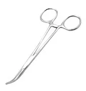 Curved Hemostat Forceps