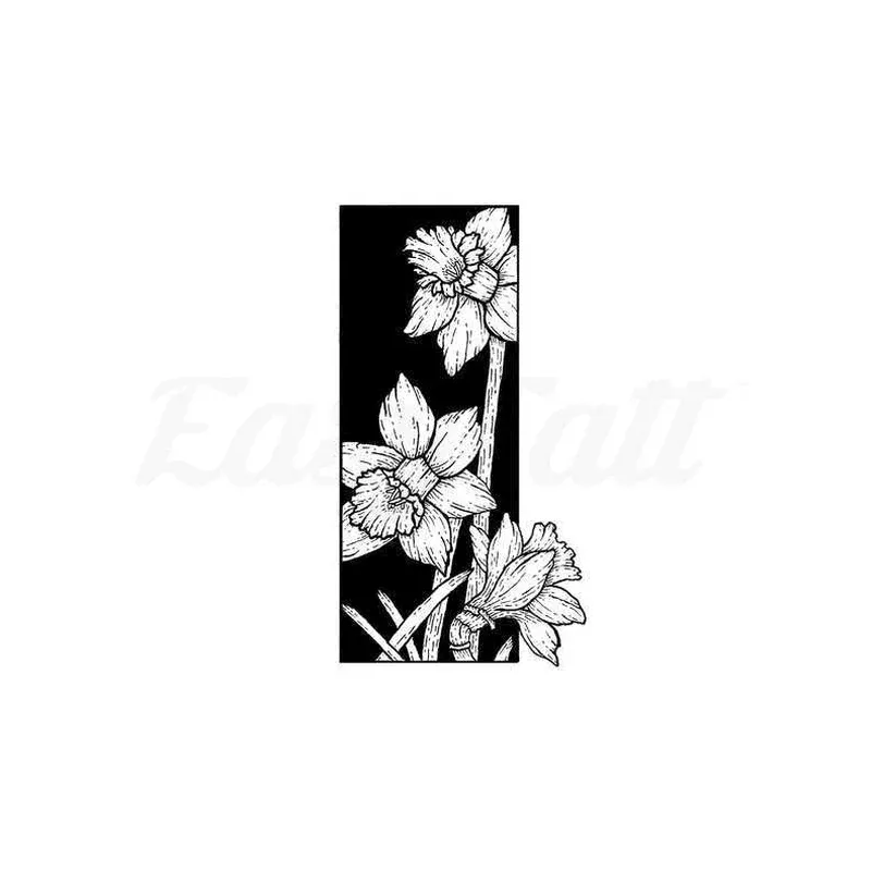 daffodils-temporary-tattoo Daffodils – Temporary Tattoo