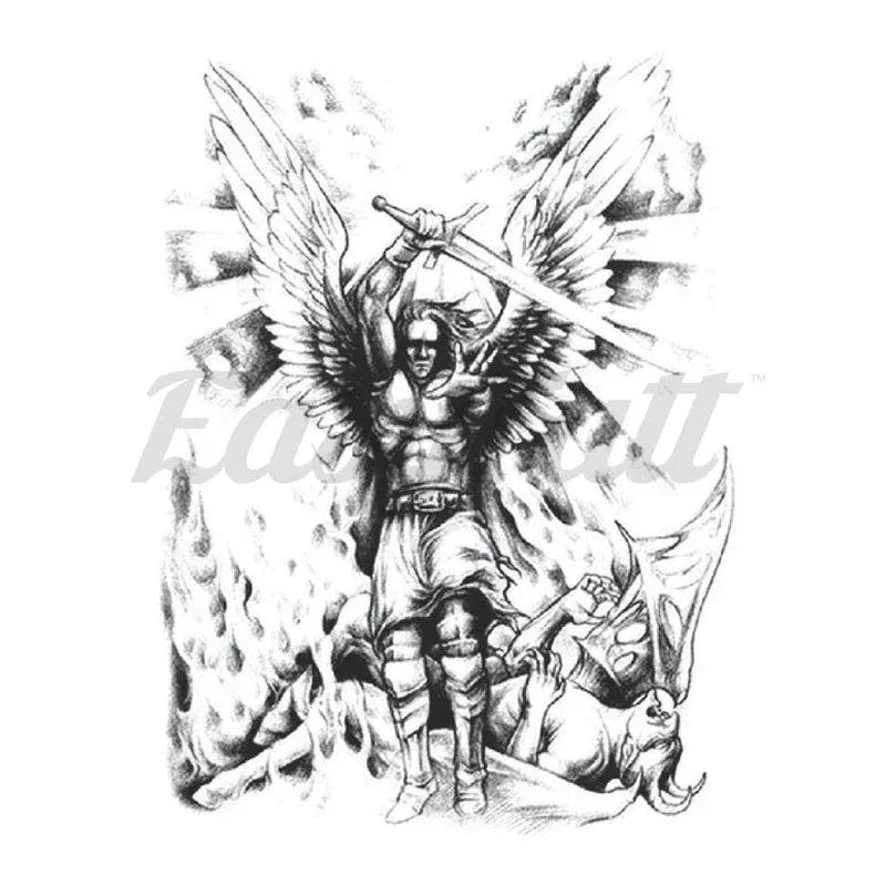 defeat-temporary-tattoo Defeat – Temporary Tattoo