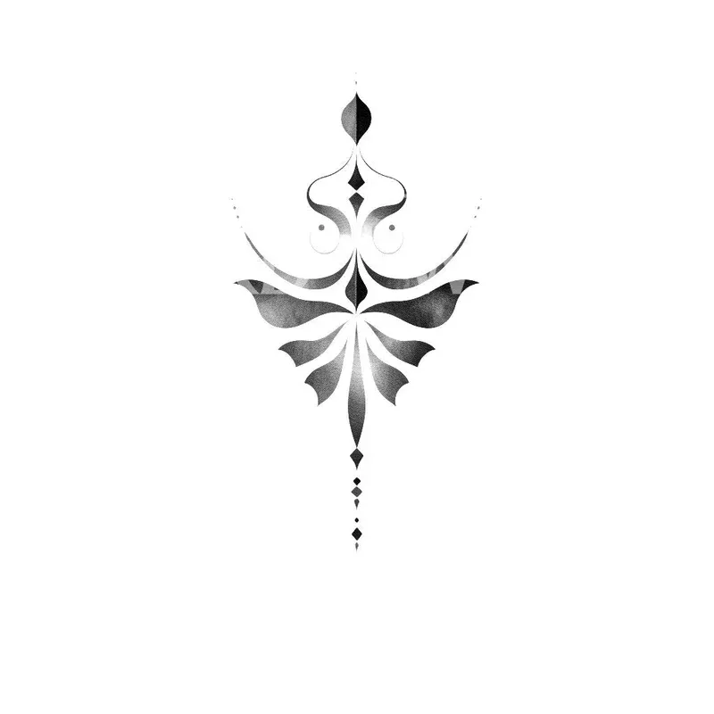 delicate-ornamental-tattoo-design Delicate Ornamental Tattoo Design