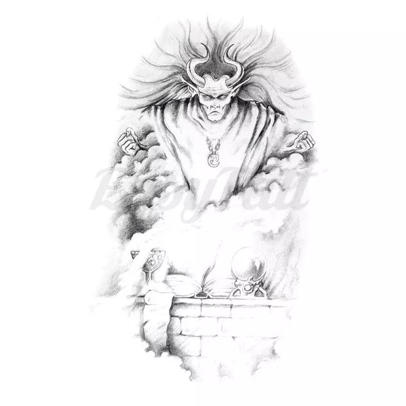 demon-temporary-tattoo Demon – Temporary Tattoo