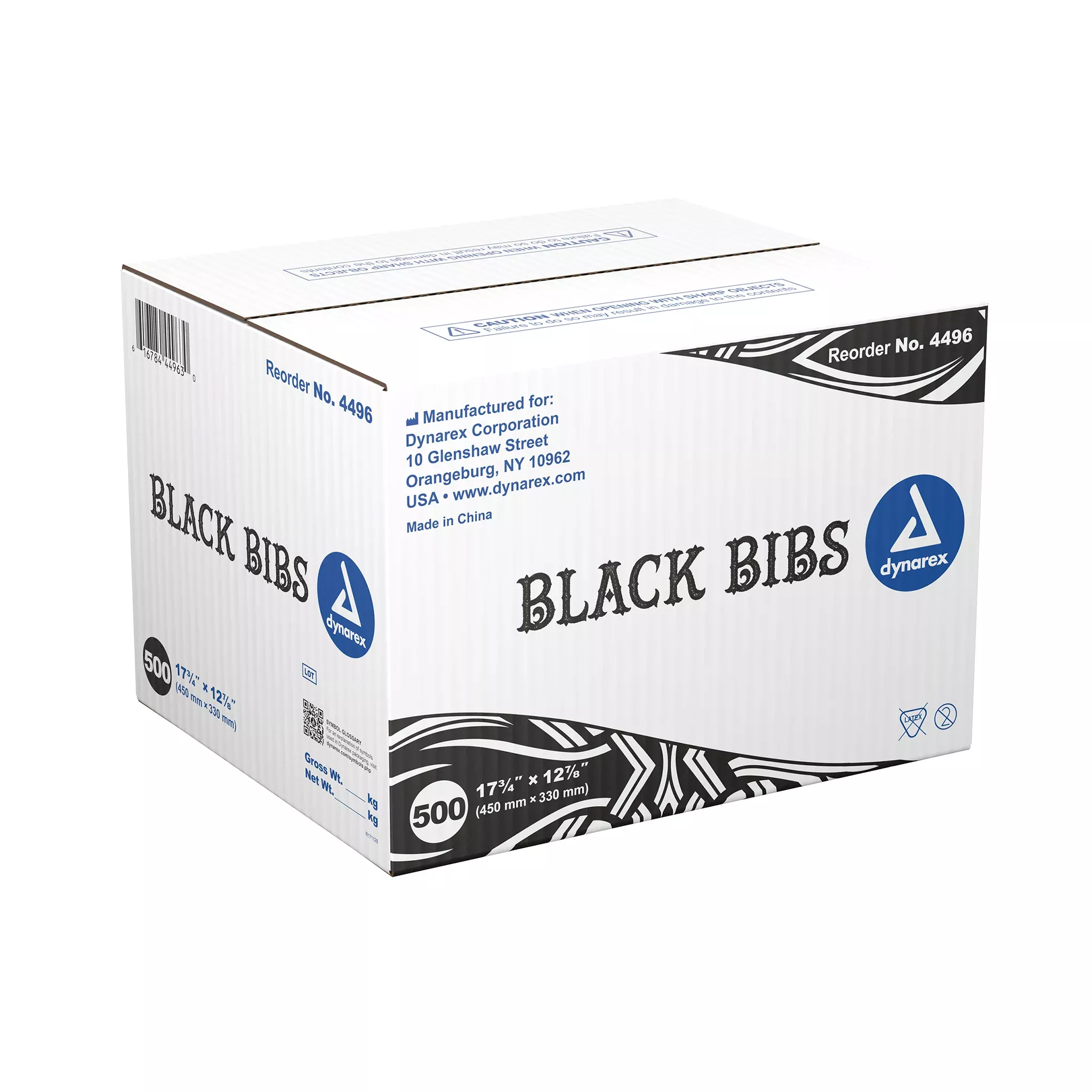 dental-bibs-black Dental Bibs - Black