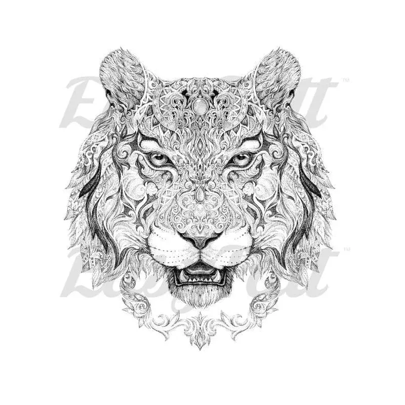 detail-tiger-temporary-tattoo Detail Tiger – Temporary Tattoo