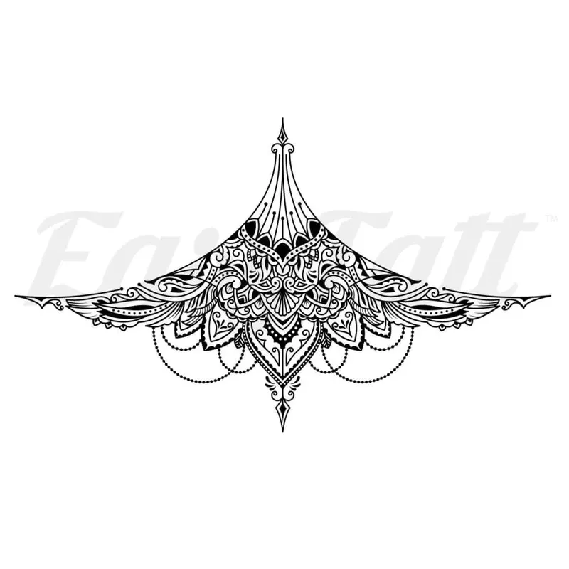 detailed-underboob-temporary-tattoo Detailed Underboob – Temporary Tattoo