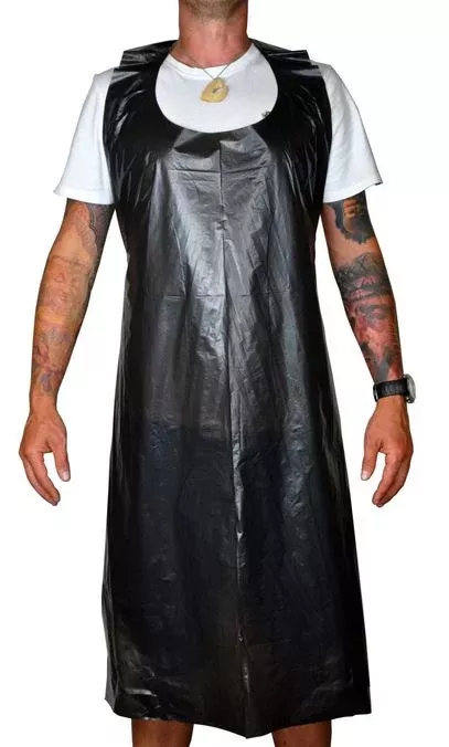 disposable-aprons-100-box-choose-color-white-or-black Disposable Aprons 100/box, CHOOSE COLOR: WHITE or BLACK