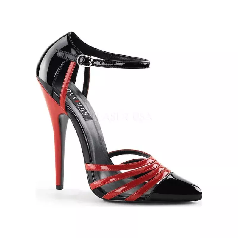DOMINA-412 [Black/Red] | HEELS [PREORDER]