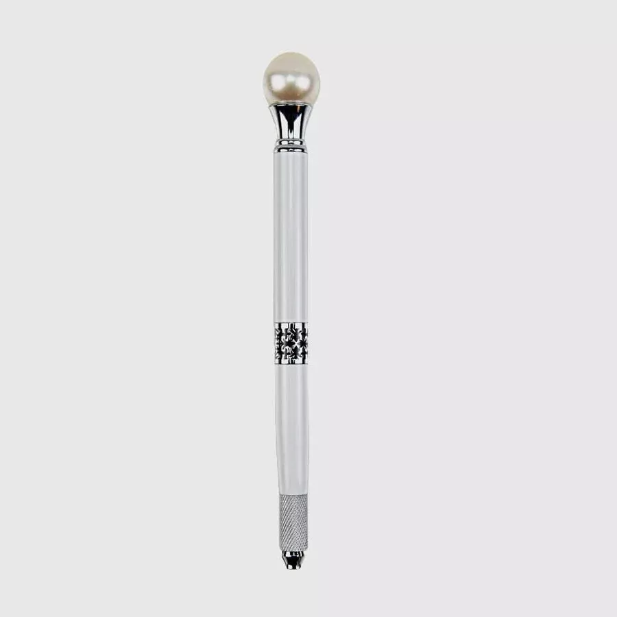 double-head-manual-microblading-tattoo-pen-white Double-Head Manual Microblading Tattoo Pen White