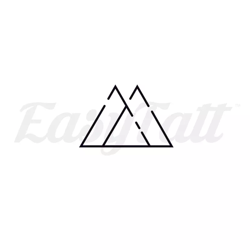 double-triangle-2-temporary-tattoo Double Triangle # 2 – Temporary Tattoo